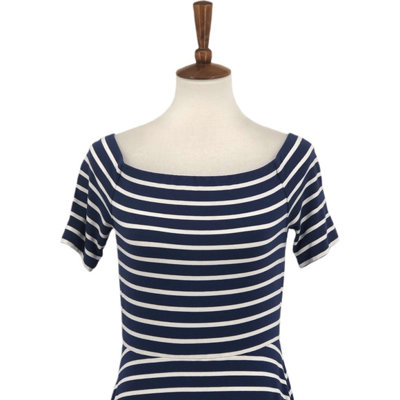 White House Black Market Fit and Flare Dress - Picture 2 of 7